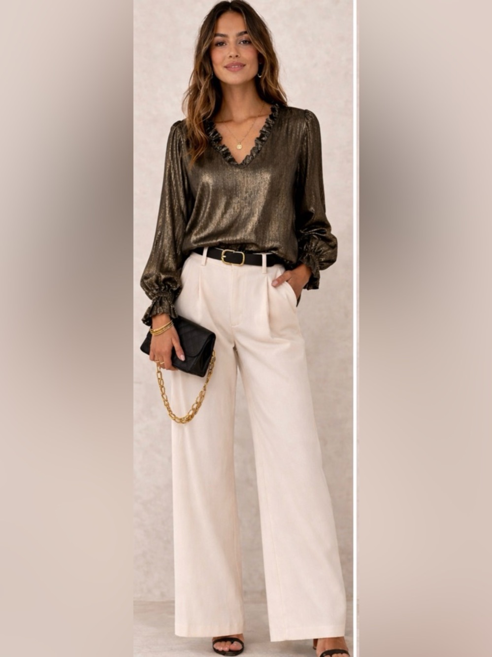 Boden T1073 GLD Women’s Top